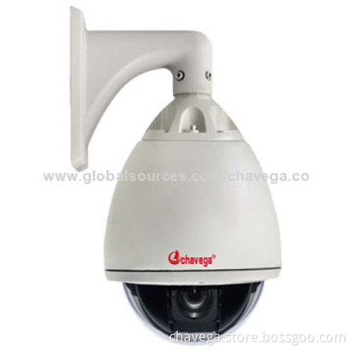 New product 1/4" Sony CMOS 800TVL outdoor high-speed dome camera, 27x zoom, OSD